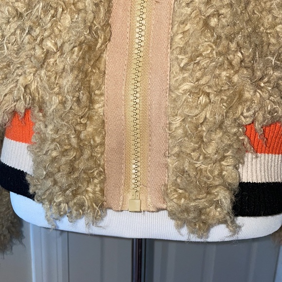 Free People High In The Sky Bomber Teddy Jacket - Picture 10 of 12